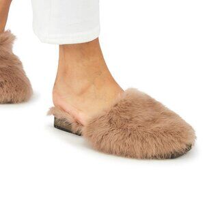 Vegan Fur Slipper